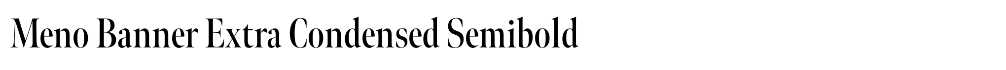 Meno Banner Extra Condensed Semibold image